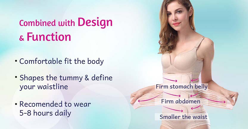 Lunavie Premium Postpartum Abdominal Binder